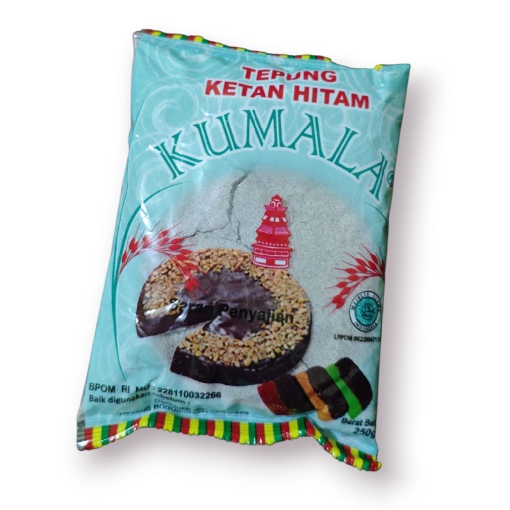 Tepung Ketan Hitam / Tepung Ketan / Tepung Kue / Tepung ketan Hitam kumala 250 gram