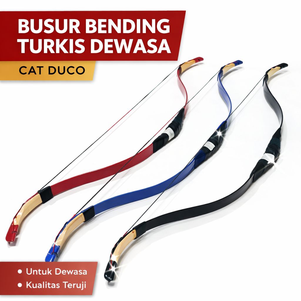 BUSUR FIBER BENDING TURKIS DEWASA LBS 32 - 45LBS