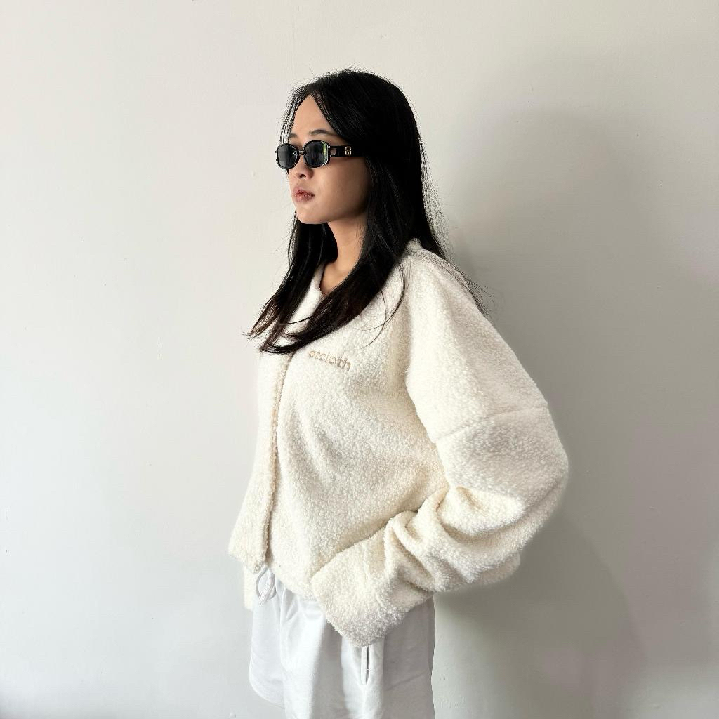 PRELOVED SHOPATCLOTH - Sherpa Jacket