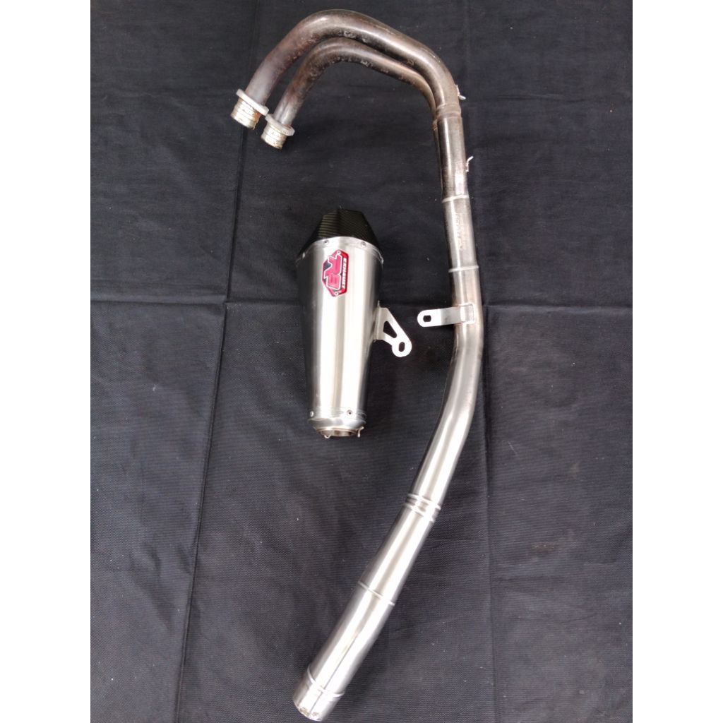 cod knalpot r9 zeta full sistem cbr 250rr original