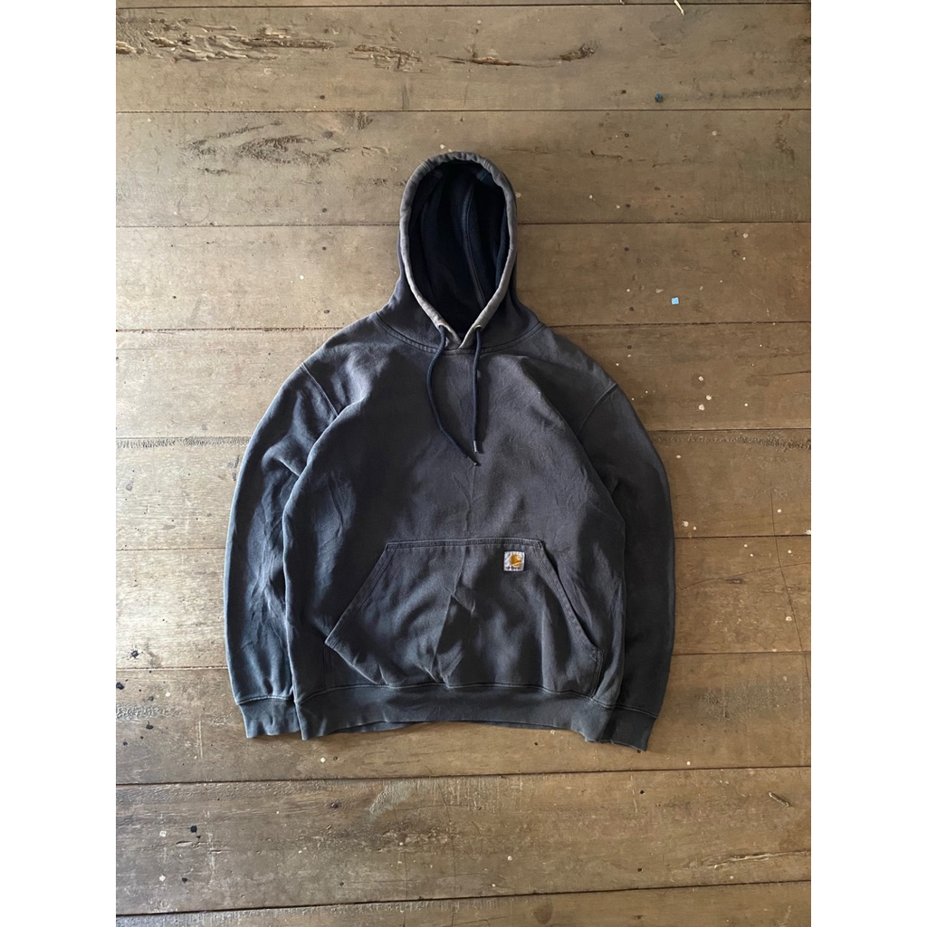 Faded Carhartt Distressed Hoodie