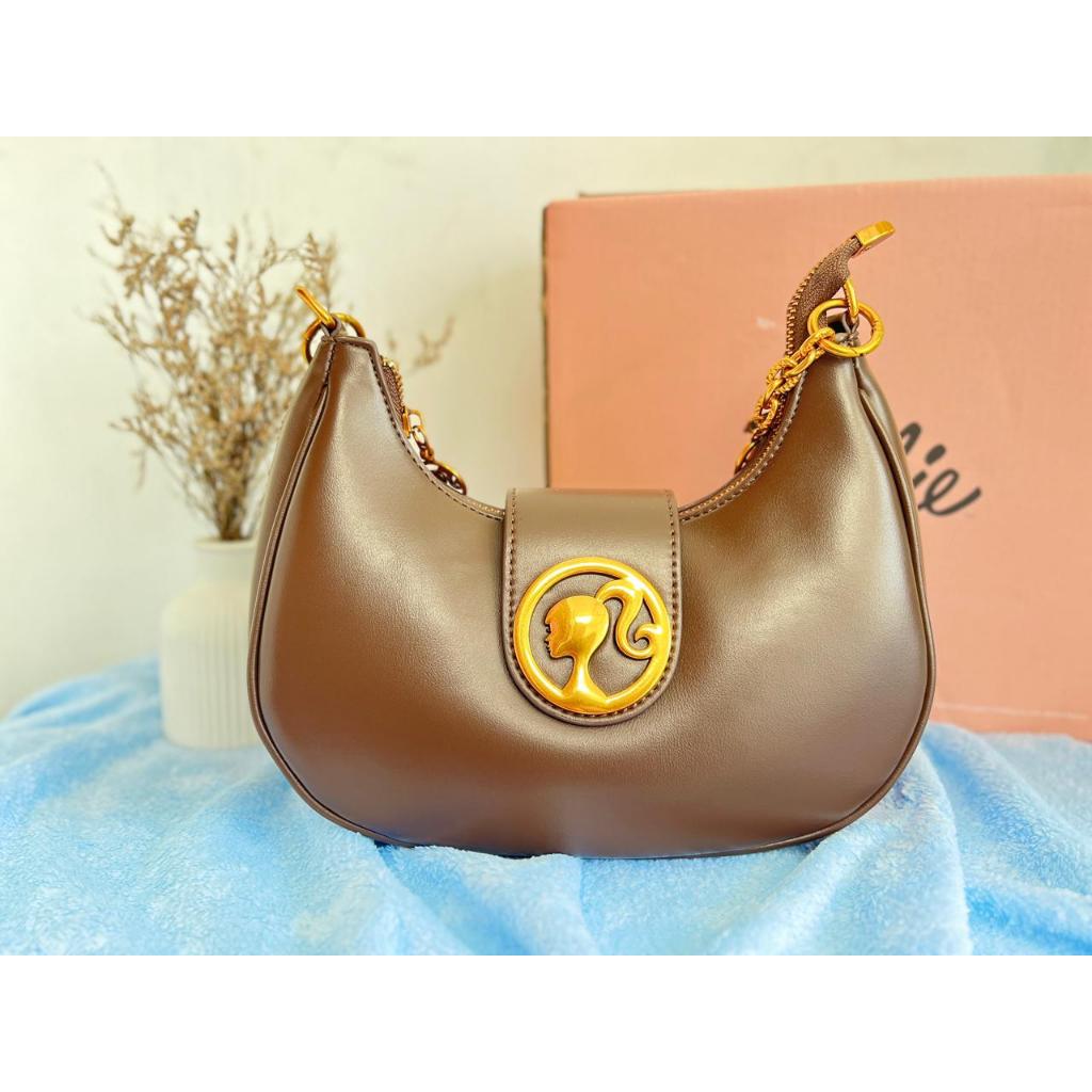 TAS WANITA DISNEY BARBIE BOX TAS SELEMPANG PREMIUM IMPORT