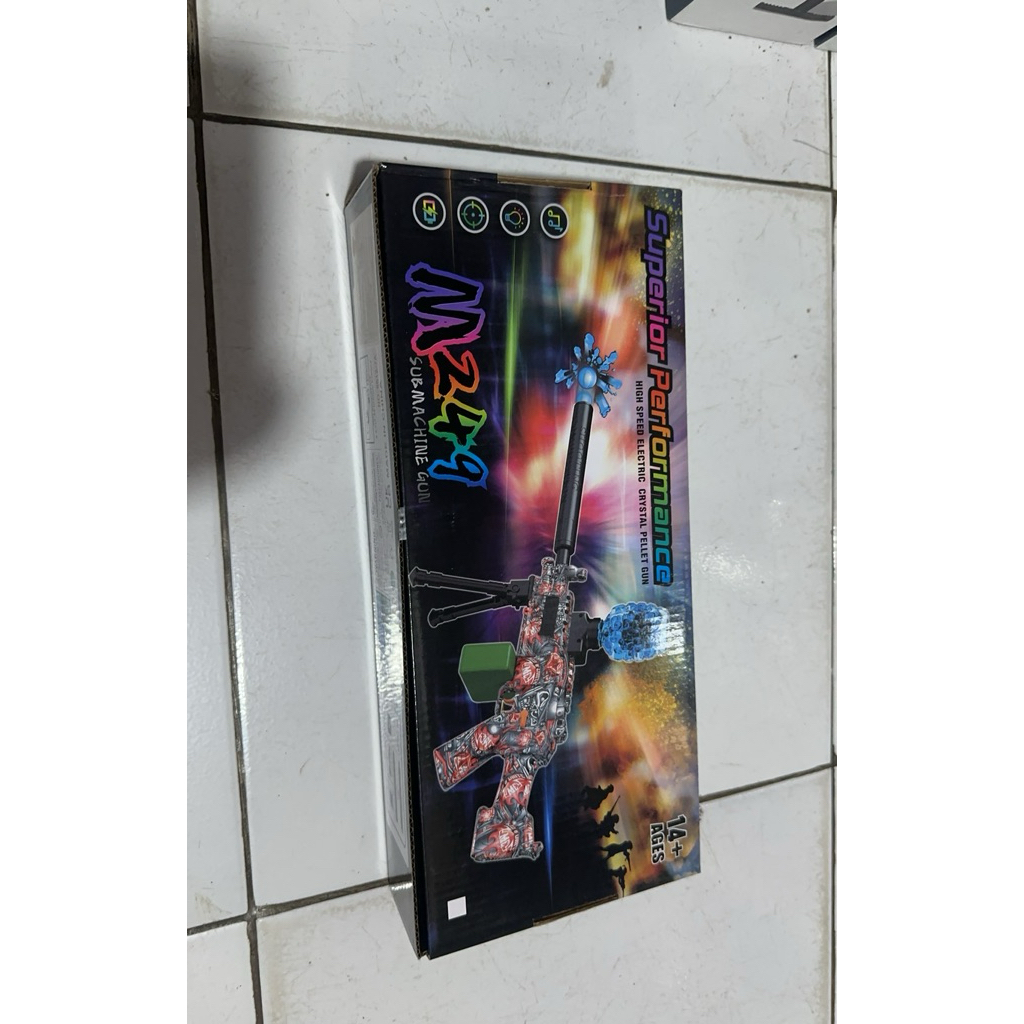 tembakan / pistol  jel m249