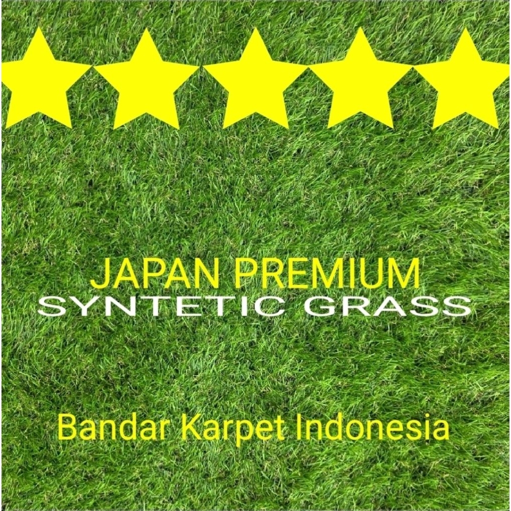 Rumput sintetis Jepang 3 cm ukuran 100 x 200 cm