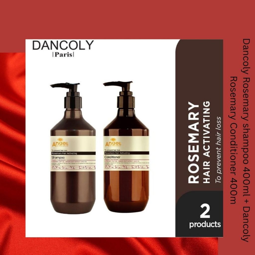 Dancoly Rosemary shampoo 400ml + Dancoly Rosemary Conditioner 400ml (1 set)