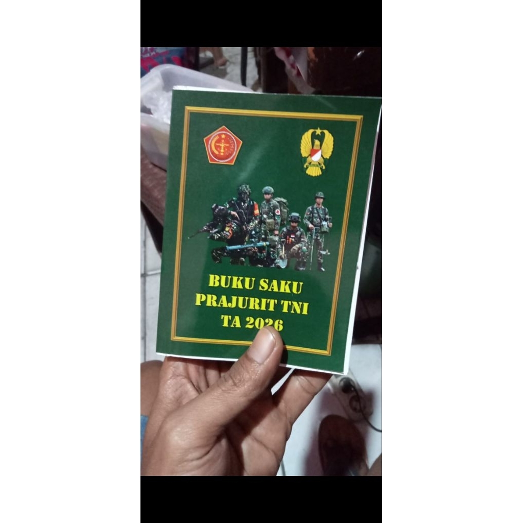 Cetak BUKU SAKU TNI