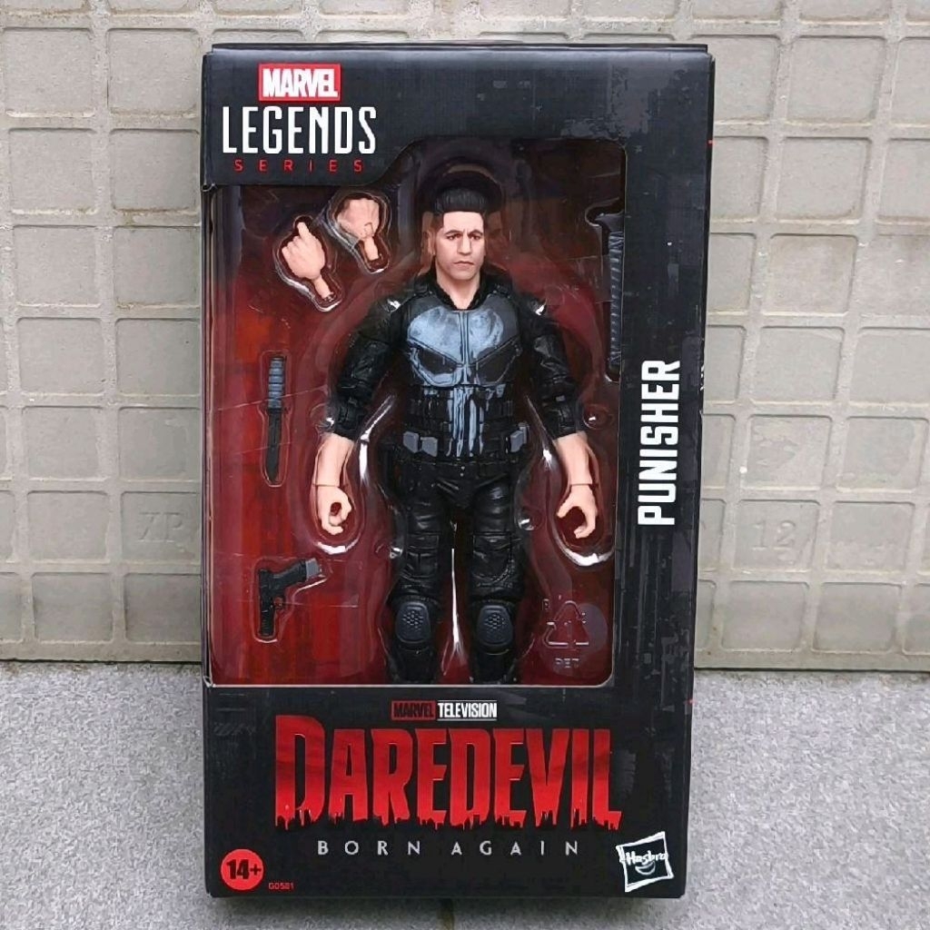 HASBRO MARVEL LEGENDS PUNISHER DAREDEVIL BORN AGAIN FRANK CASTLE