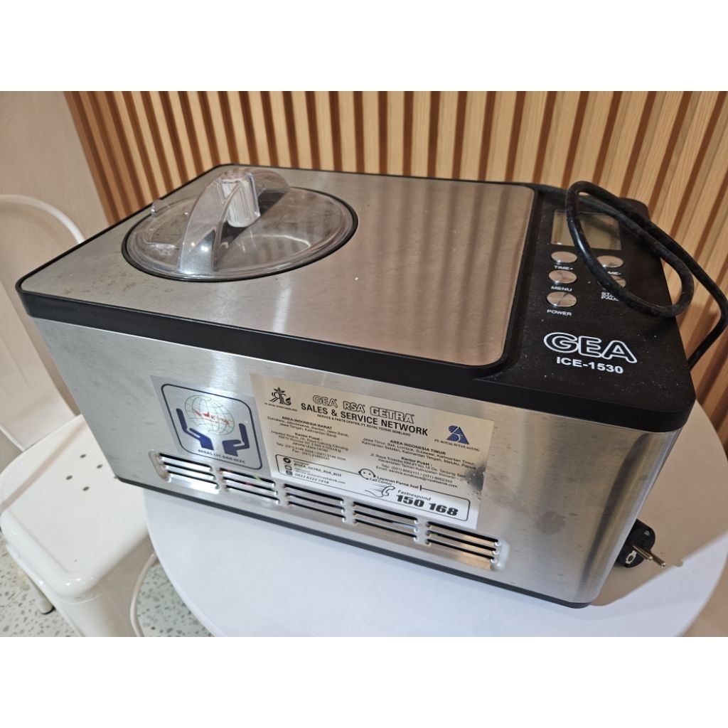 ice cream maker GEA
