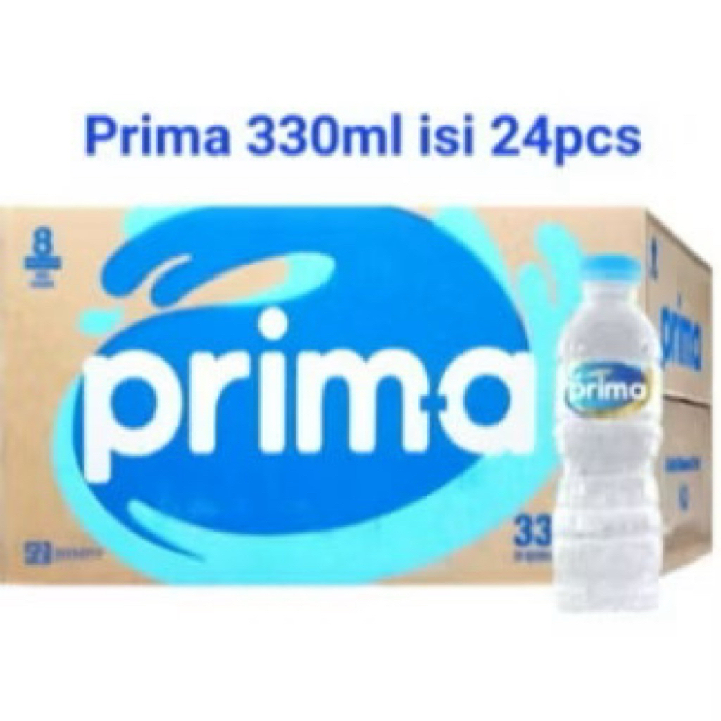 AIR MINERAL PRIMA 330ML (1 DUS ISI 24 BTL)