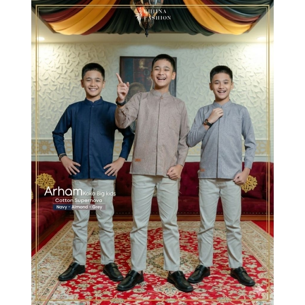 ARHAM KOKO COUPLE DAN N KIDS GHIINA FASHIONABLE