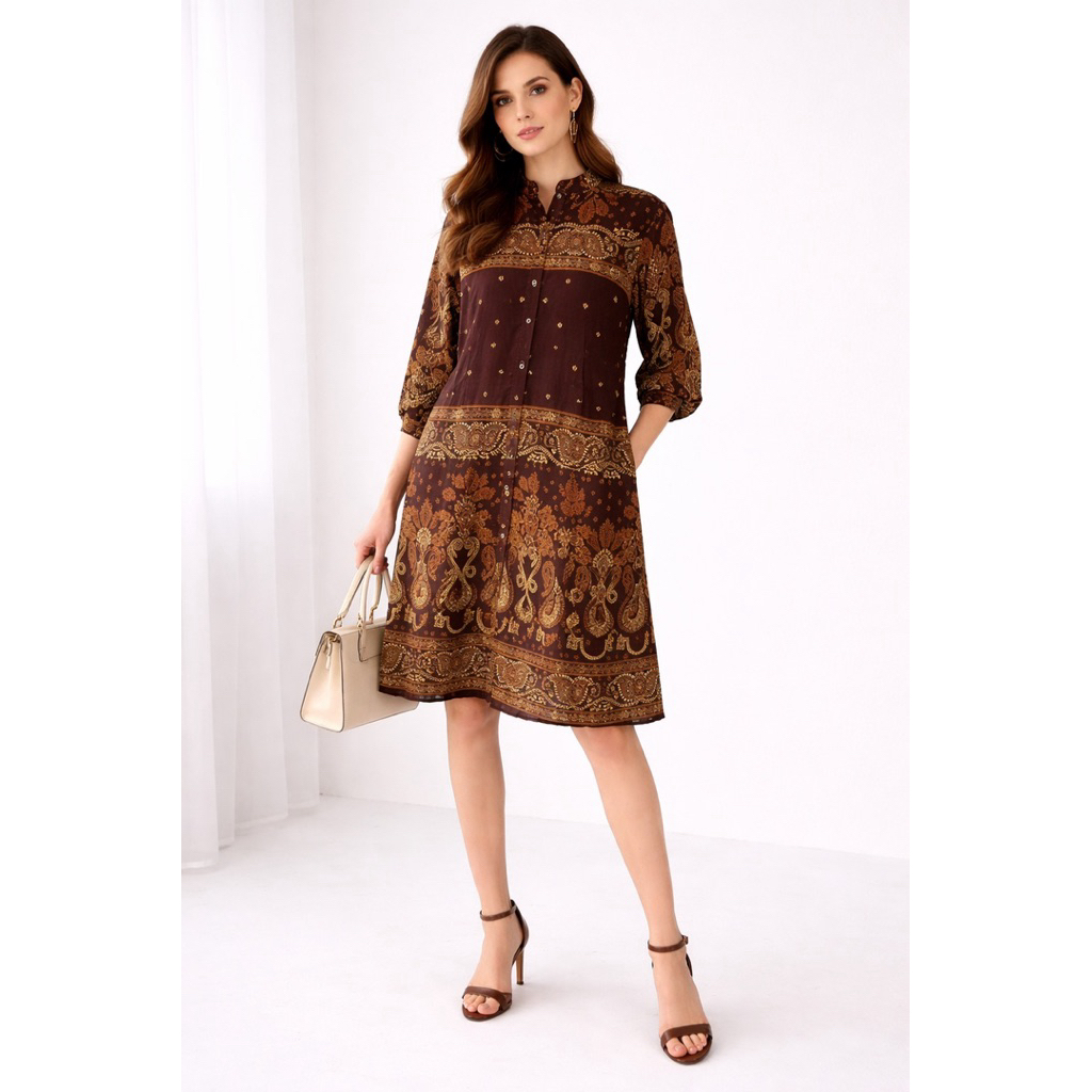Masayu Batik - Tunik Batik Wanita Songket Palembang