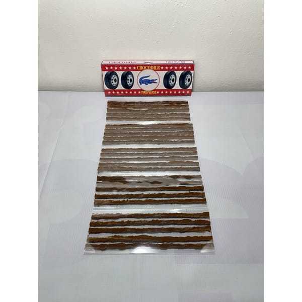 karet tambal ban tubles crocodile / refill isi ulang karet tubles / cacing tambal ban tubles / karet