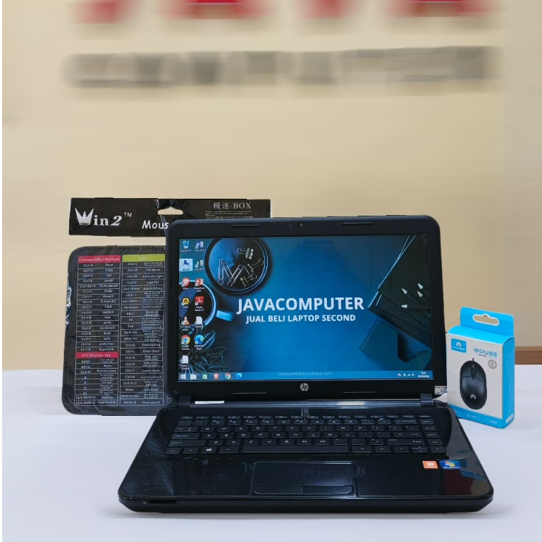 Hp 14 d010au AMD E1 - 2100 Ram 4GB DDR3 SSD 128GB Seken