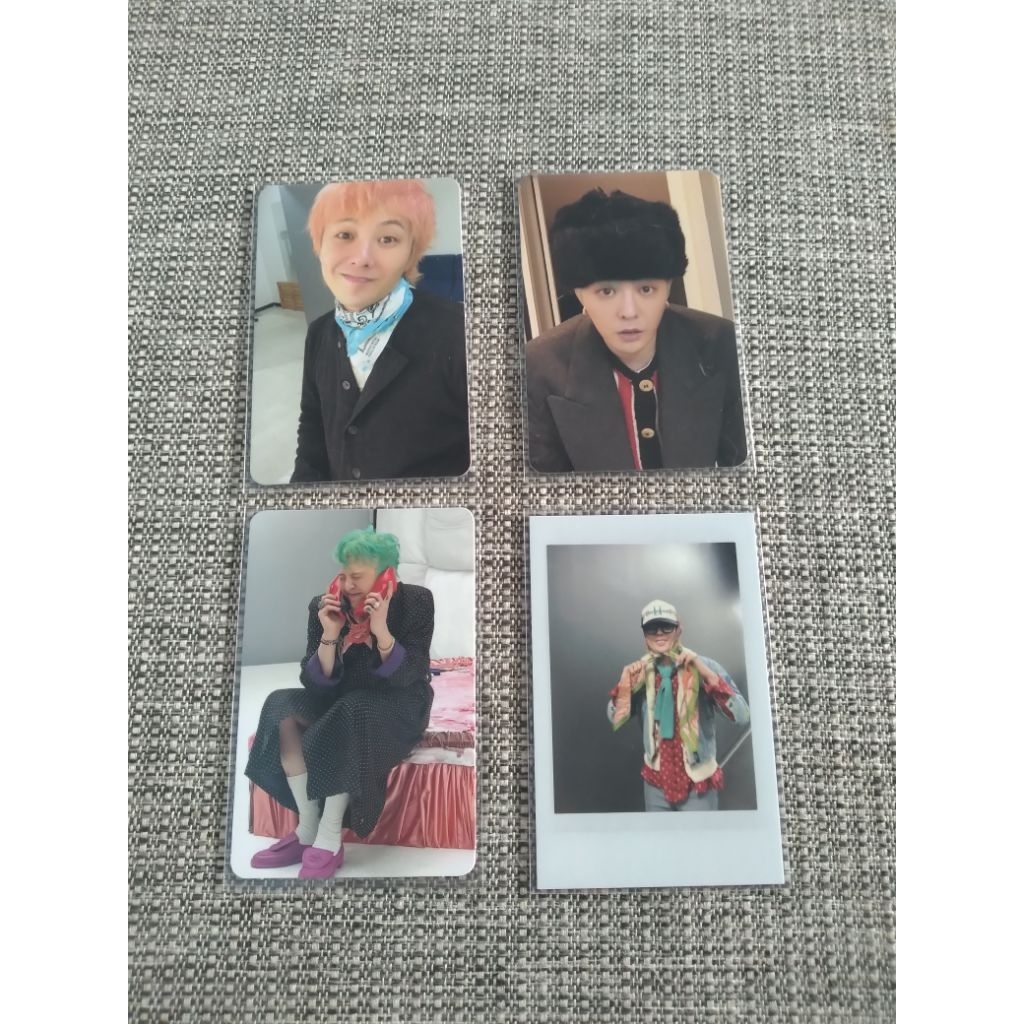 OFFICIAL G-DRAGON PHOTOCARD