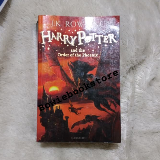 ORIGINAL Bekas Buku Harry Potter And The Order Of The Phoenix - English Version