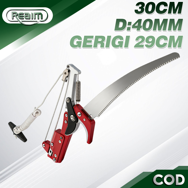 REAIM Gunting Dahan Gunting Ranting Pohon Pemotong Dahan Pohon Tinggi Gergaji Ranting Pohon Tinggi