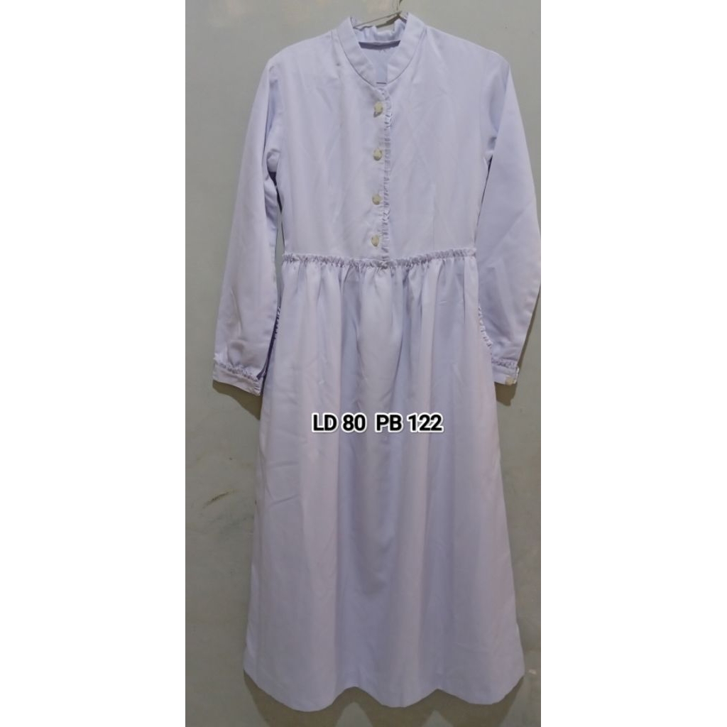 GAMIS PUTIH TUNIK DRESS