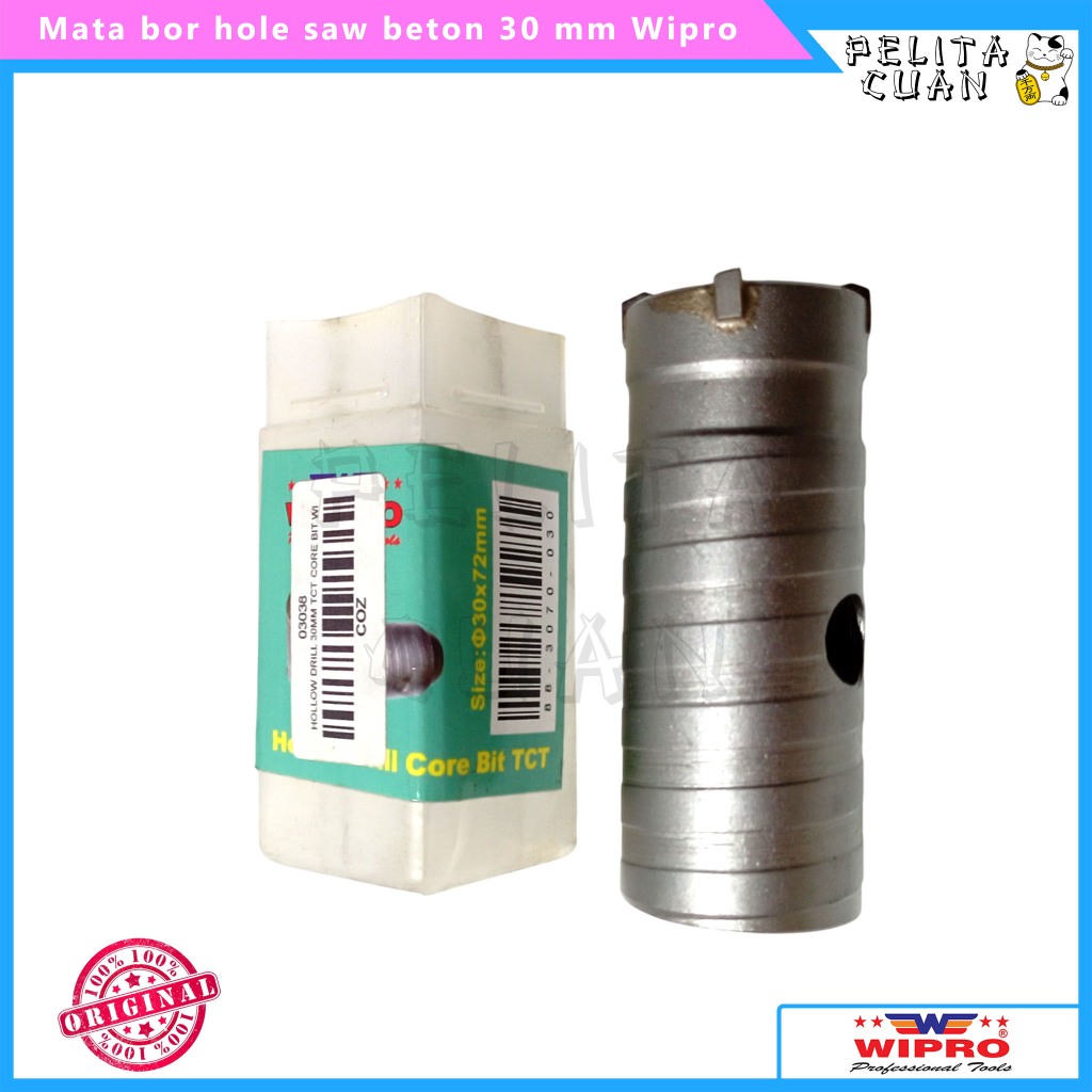 Mata bor hole saw beton 30 mm Wipro