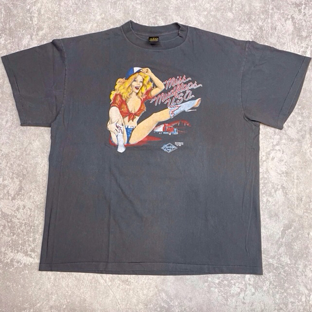 KAOS FADED MISS MUDFLAPS USA TAG 3D EMBLEM