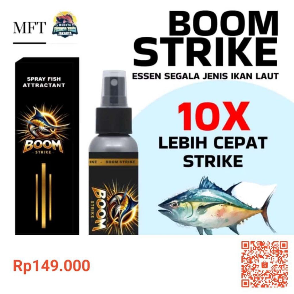 Boom Strike Spry Fish Atractan essen always