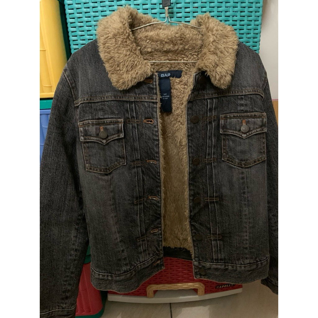 GAP Sherpa Lined Denim Jacket