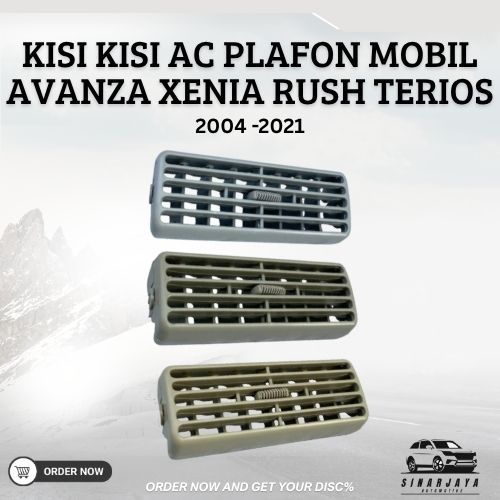 KISI KISI AC PLAFON MOBIL AVANZA XENIA RUSH TERIOS 2004 - 2021