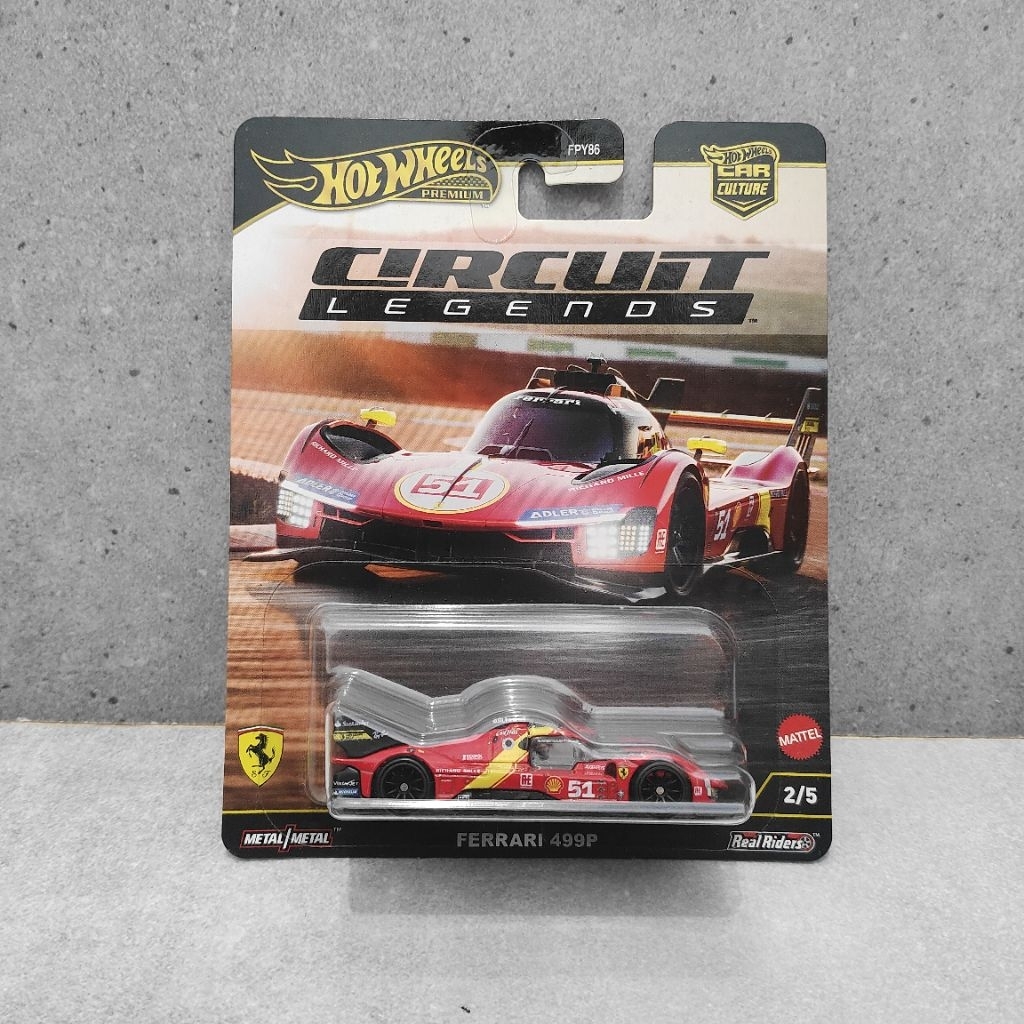 Hot Wheels Premium - Ferrari 499P (Circuit Legends)