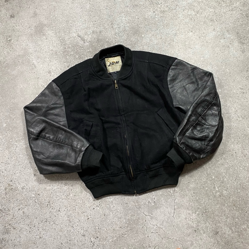 Vintage JUN MEN Varsity Wool Jacket Second Preloved