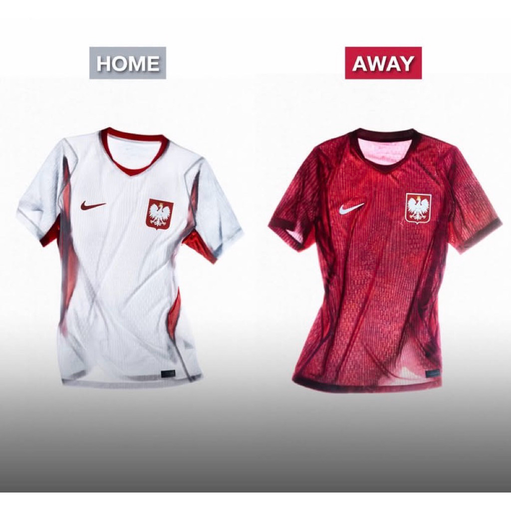 Jersey Worldcup Polandia Home Away 2026, Baju Bola Piala dunia Terbaru High Quality