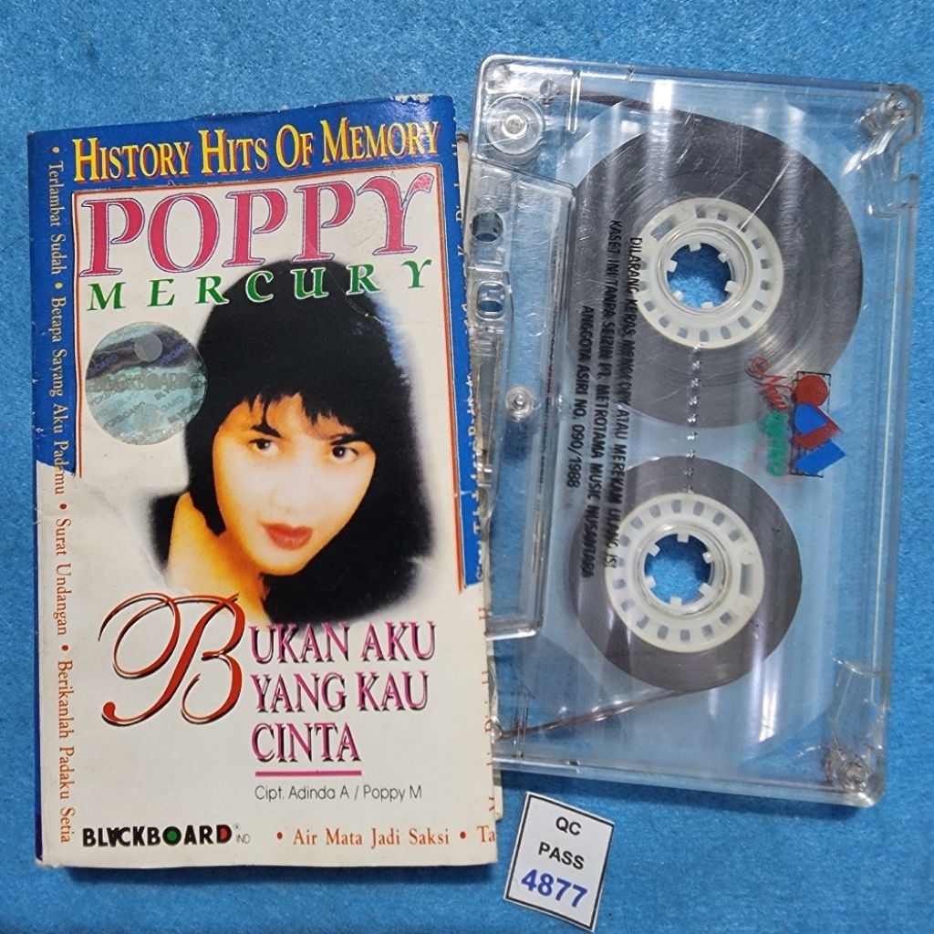 Kaset pita Poppy Mercury / History Hits of Memory
