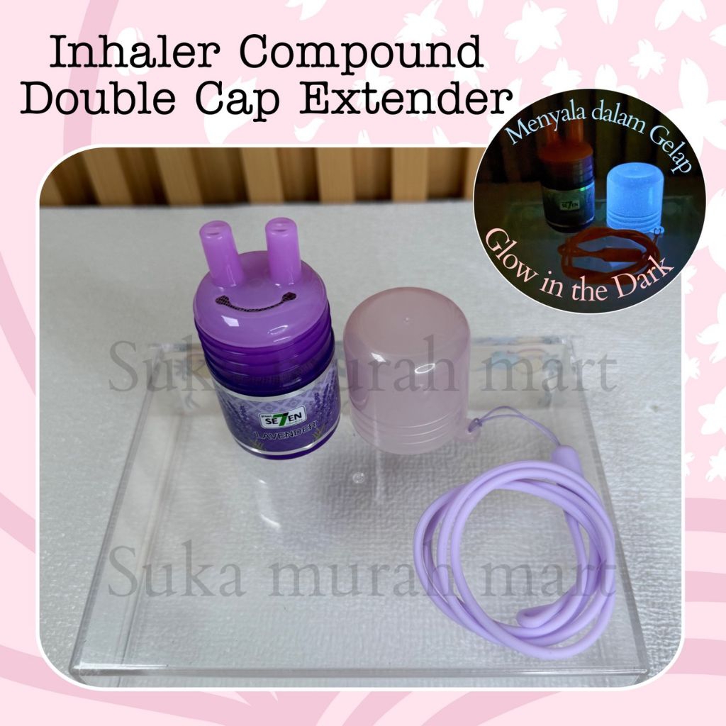 [ FREE STRAP ] AKSESORIS TUTUP INHALER HONGTAI INHALER HANUMAN WANG CHANG TONG GREEN SEVEN INHALER R