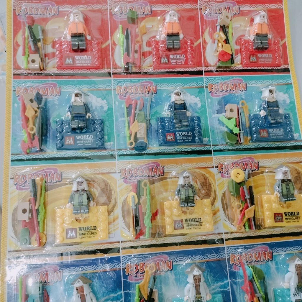 1 pcs mainan lego shinobi naruto / mainan lego naruto