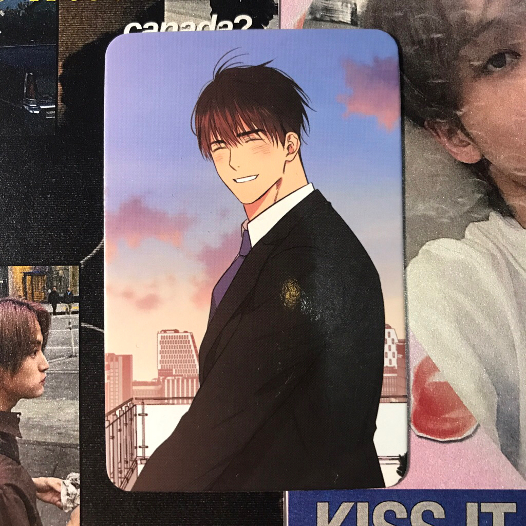 PHOTOCARD OFFICIAL MANHWA BOYS LOVE NO LOVE ZONE