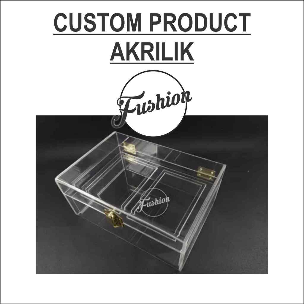 CUSTOM PRODUK AKRILIK M****0 3 SEKAT UNTUK ANTAM, CINCIN, GELANG