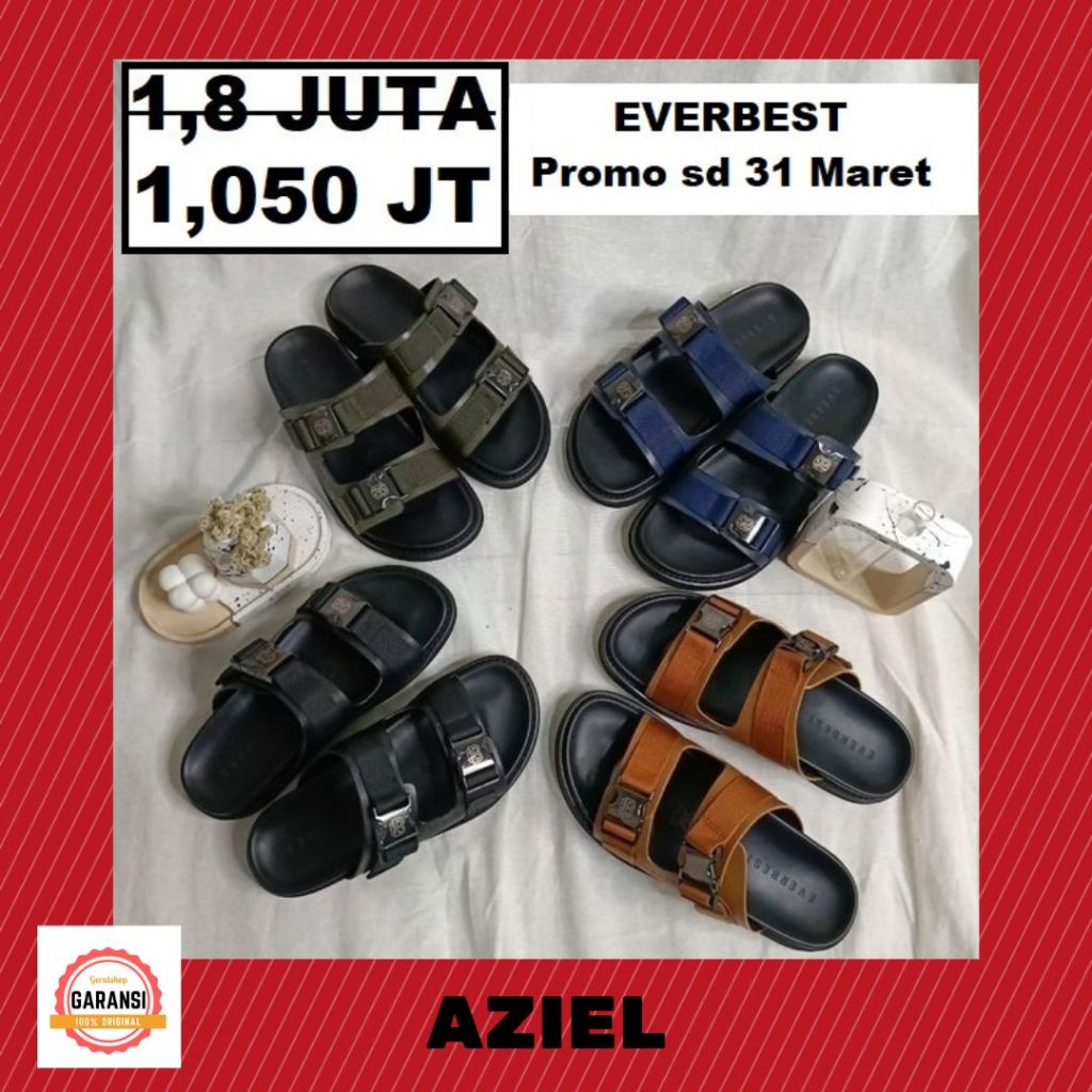 Sandal slide pria Everbest seri AZIEL original store