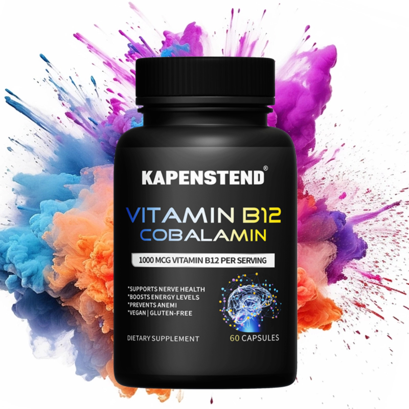KAPENSTEND Kapsul vitamin B12, cobalamin, melindungi saraf, meningkatkan energi dan mencegah anemia