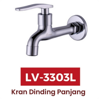 Kran Tembok Lavenia LV-3303L Engkol