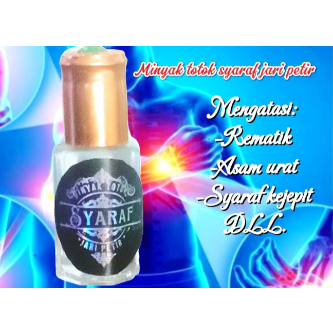 Minyak Totok Syaraf Jari Petir 6ml