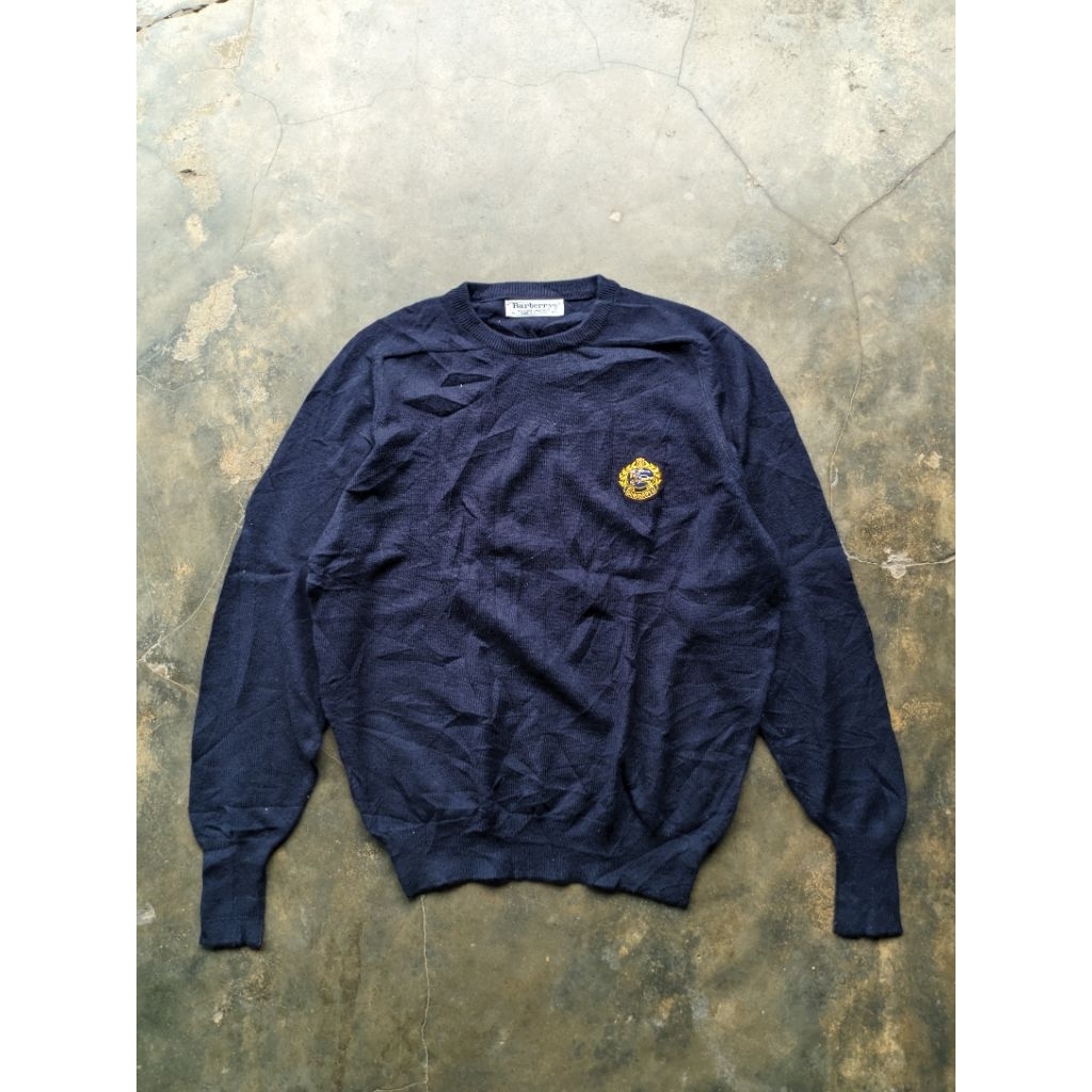 vintage burberry's knitwear