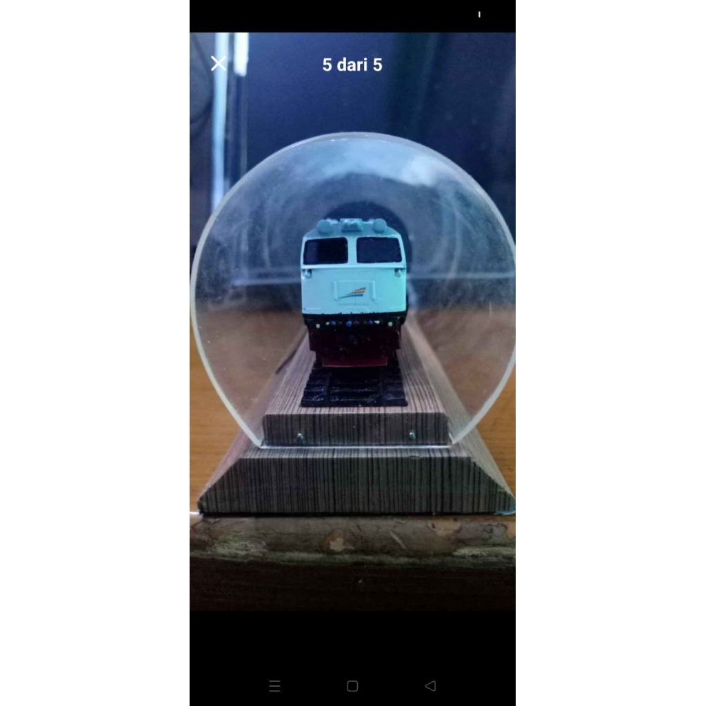 miniatur kereta lokomotif CC 206