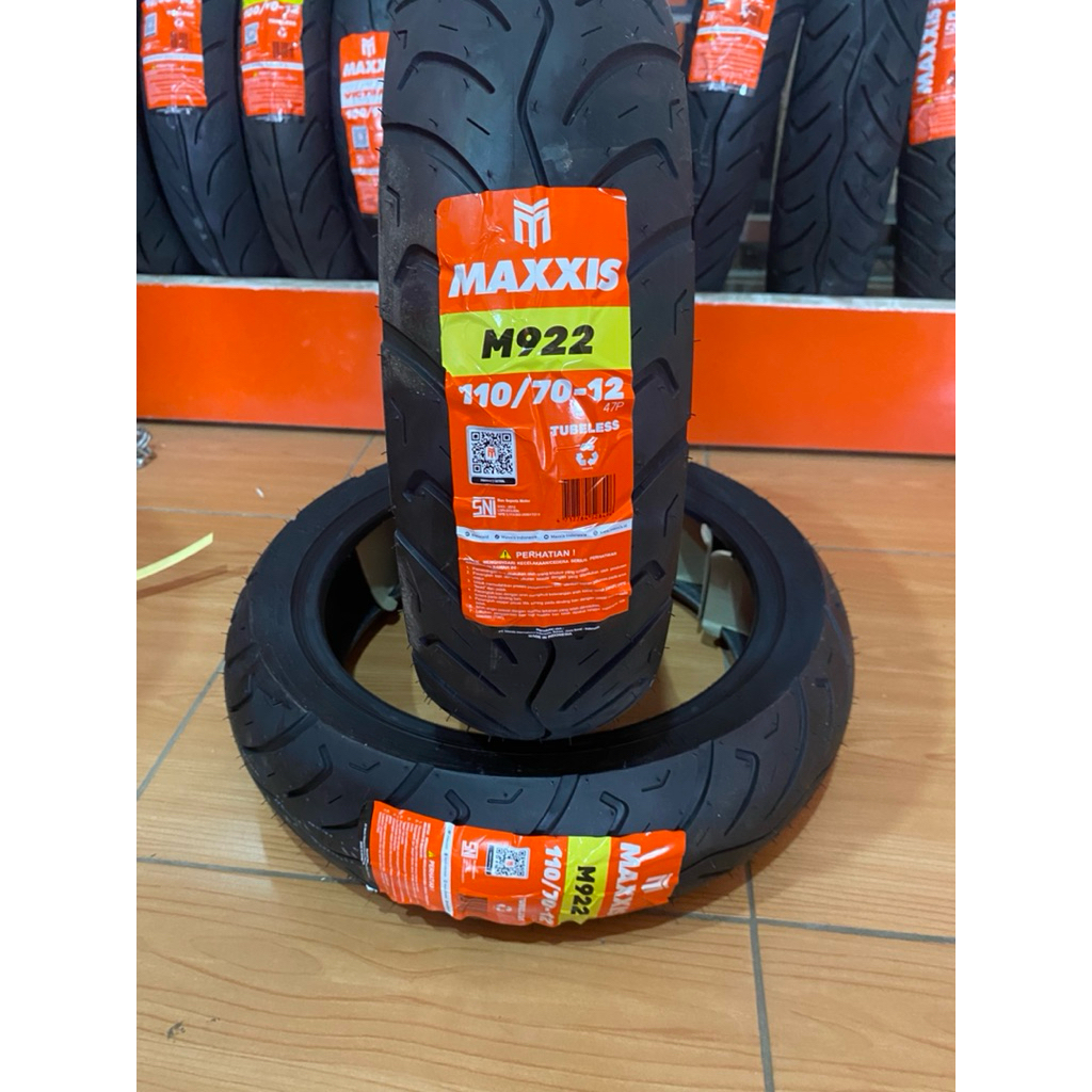 BAN MAXXIS VESPA MATIC RING 12 M922 TUBELESS