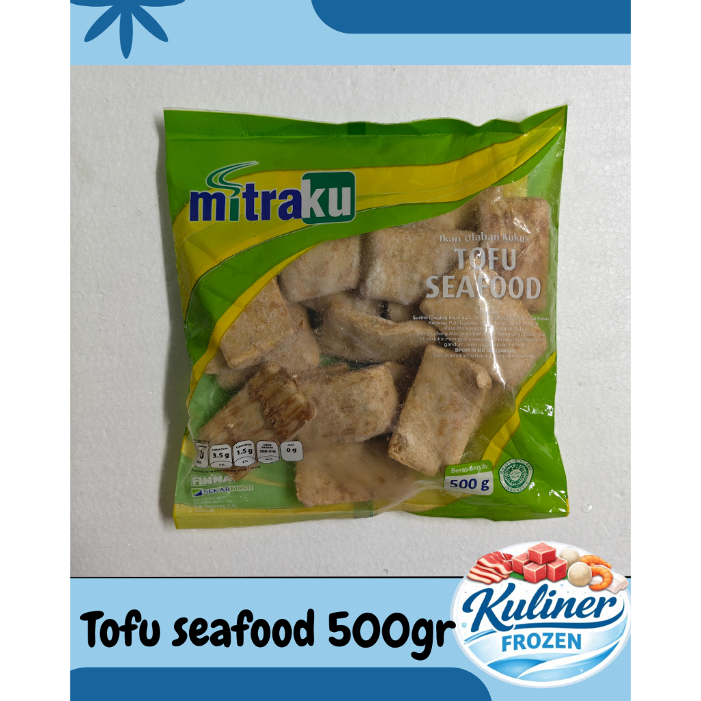 Mitraku Tofu Seafood 500gr | Frozen Food Olahan Seafood