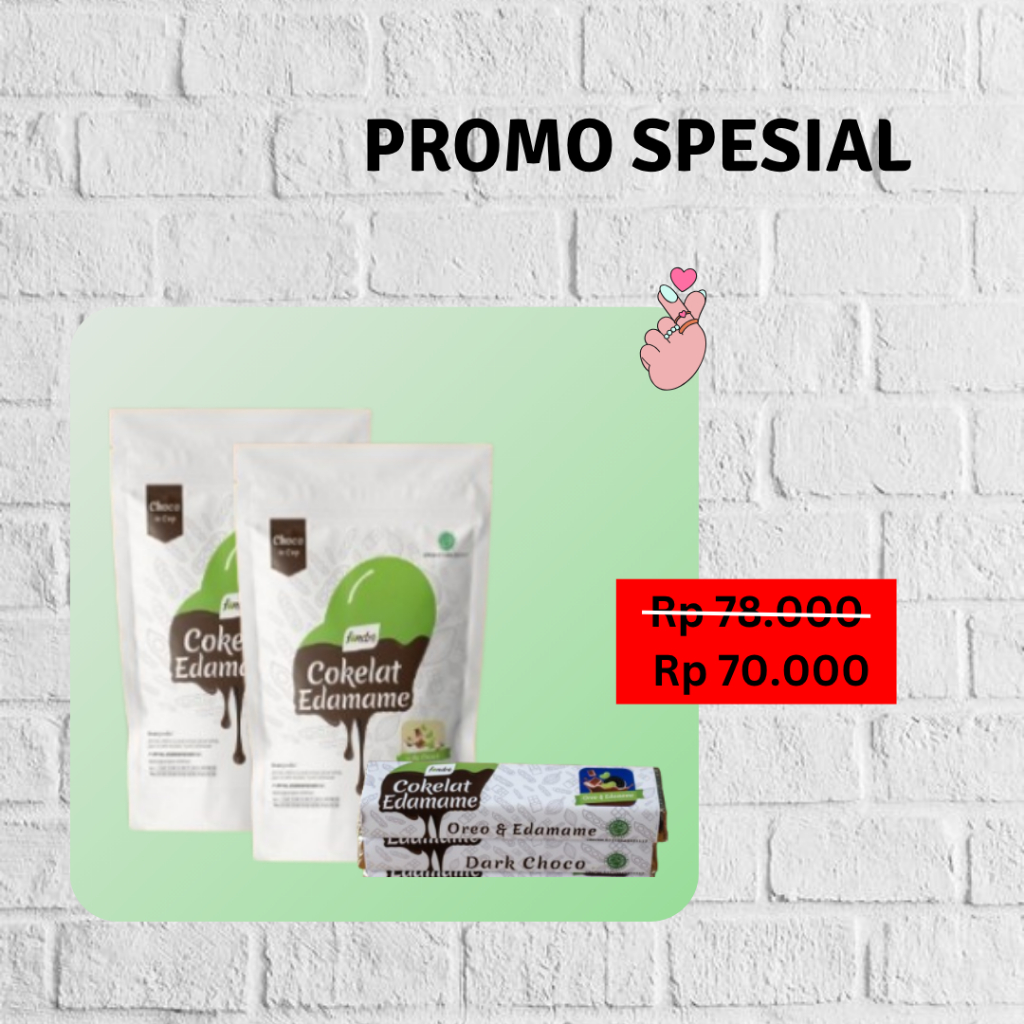 PROMO 2026 BAROKAH - Cokelat Edamame Fondre Cup - Grosir Edamame Jember