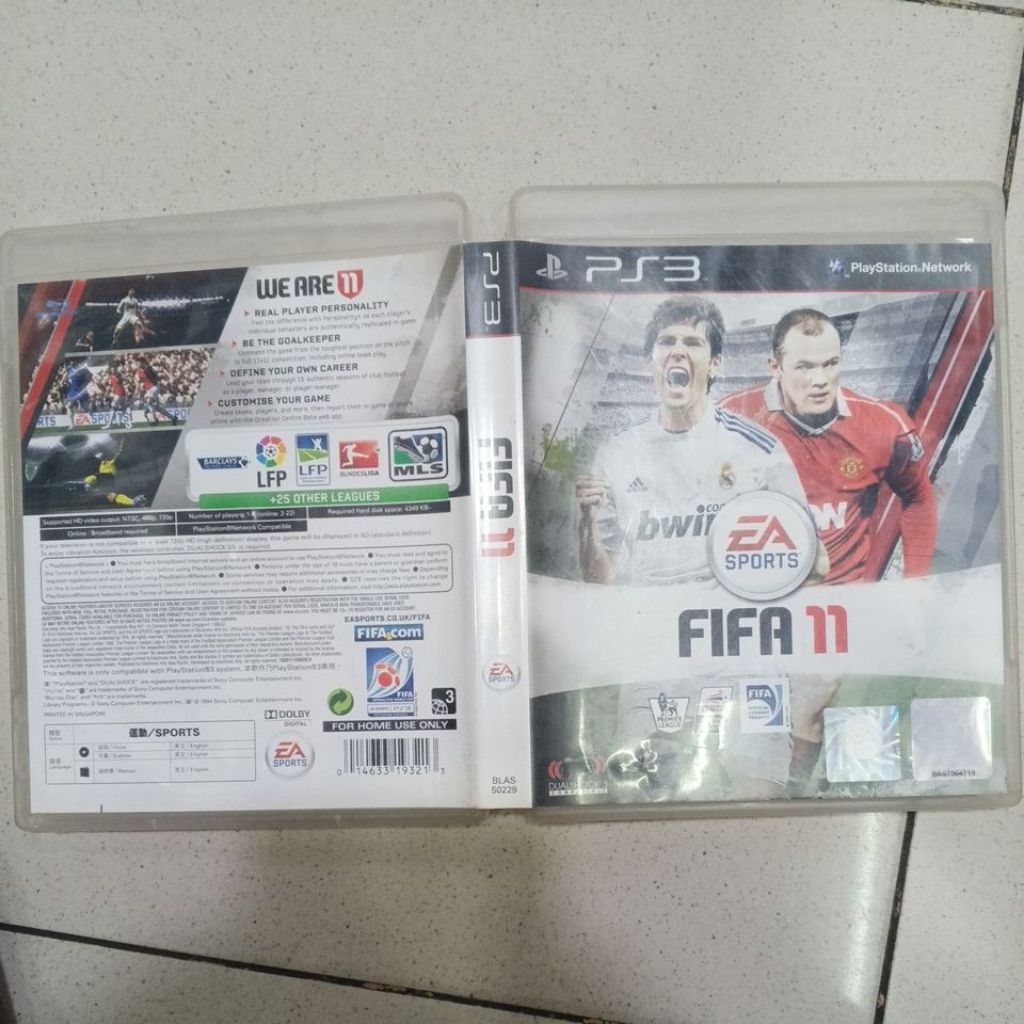 Kaset PS3 Fifa 11