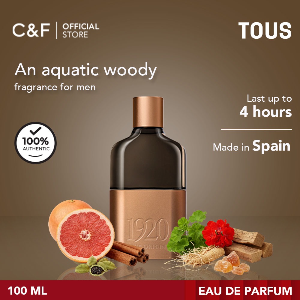 Tous 1920 Man EDP 100ml - Parfum Pria