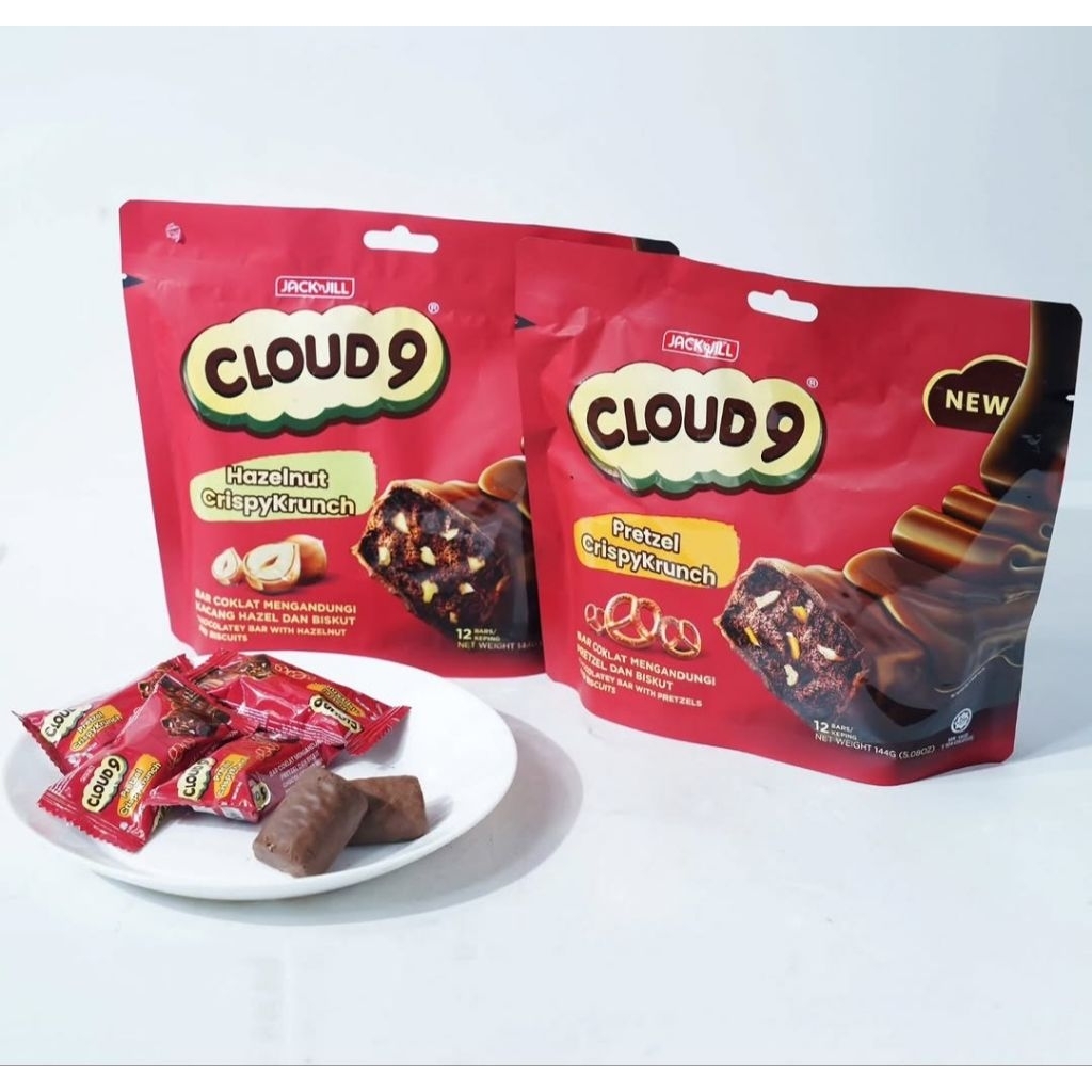Cloud 9 Pretzel Crispy Krunch Certified Halal Malaysia