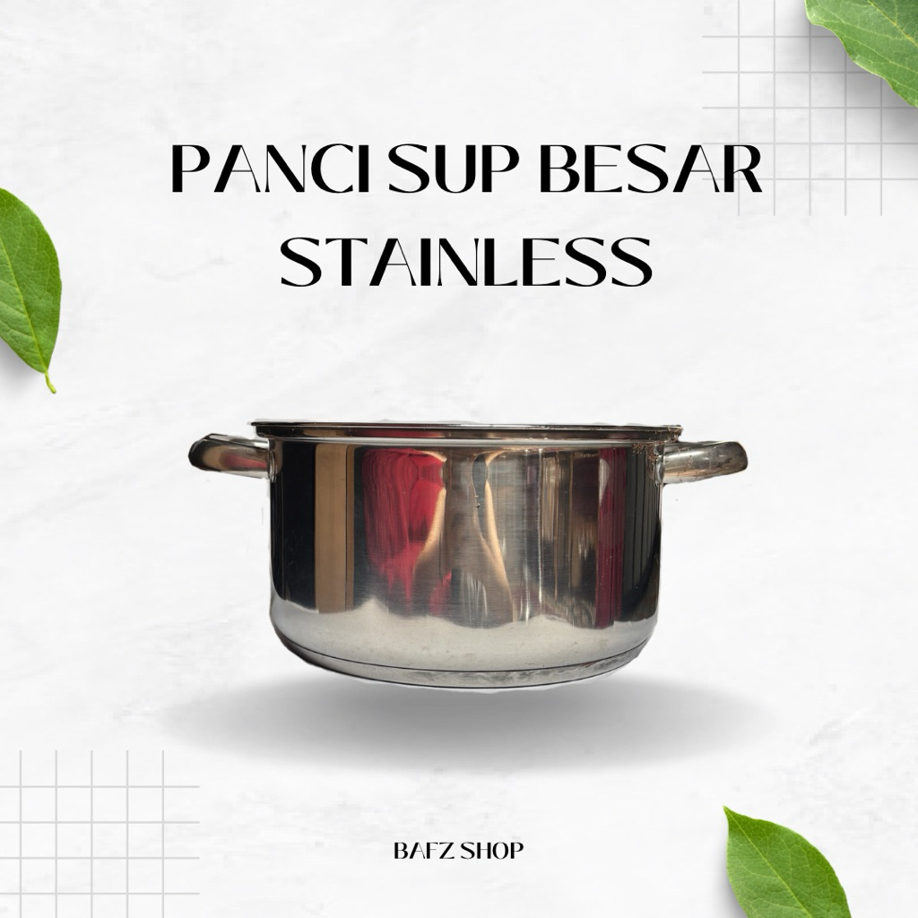 Panci Sup Besar Stainless Steel LRC KOREA