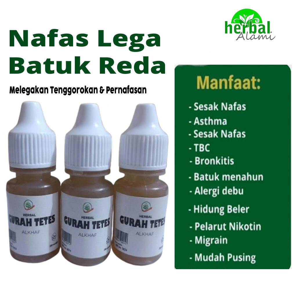 Gurah Suara Herbal 12ml - Nafas Panjang, Untuk Qori vokalis, Mengatasi Suara Serak Tidur Ngorok