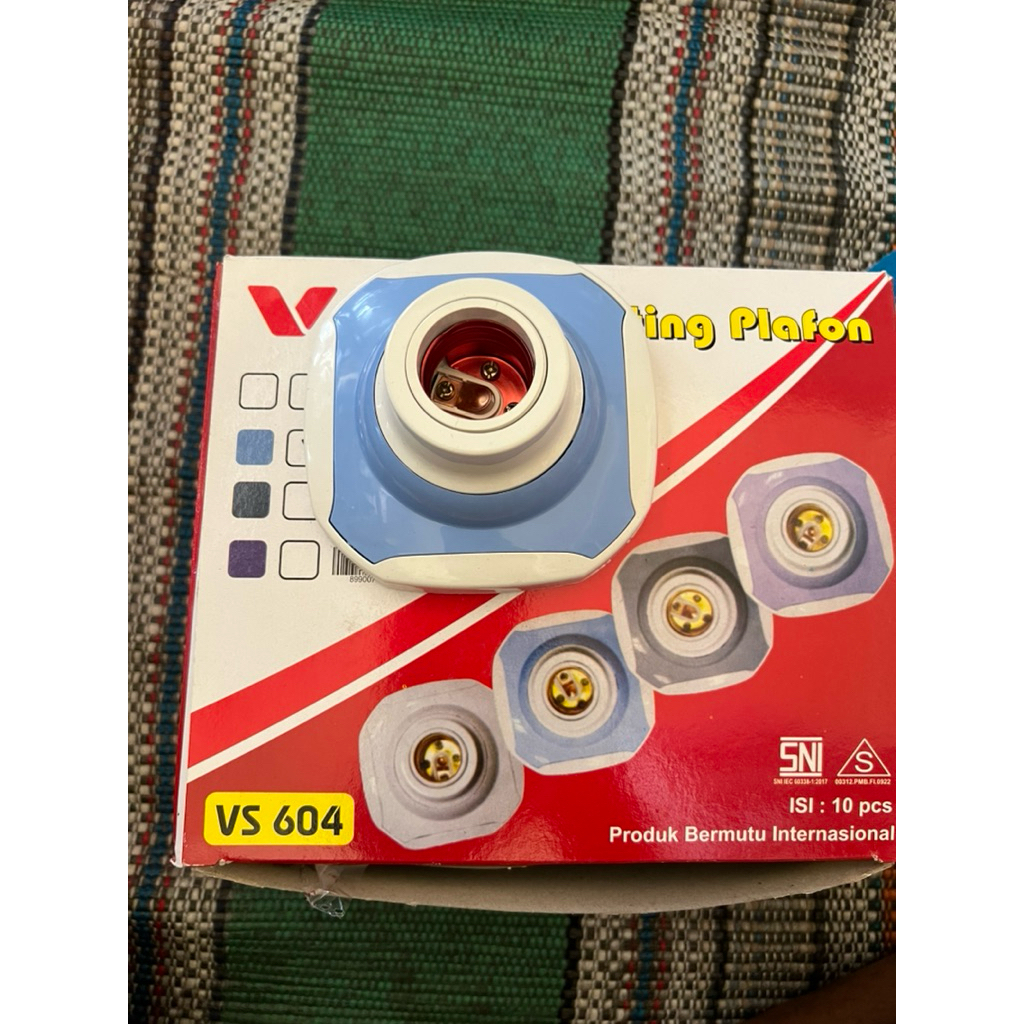 fiting plafon lampu visicom