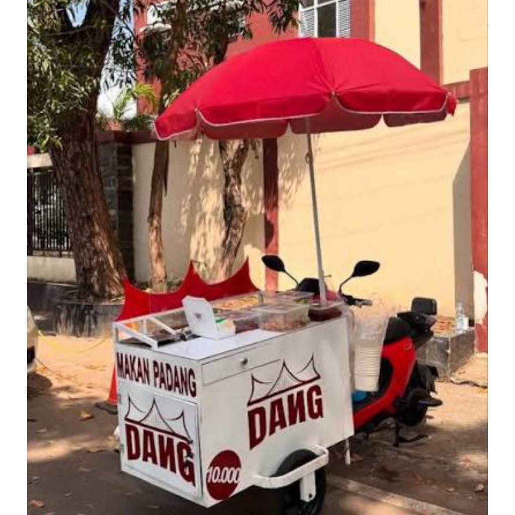 gerobak listrik nasi Padang Finsih